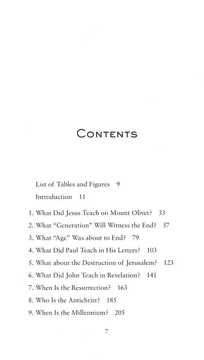 The Last Days According to Jesus