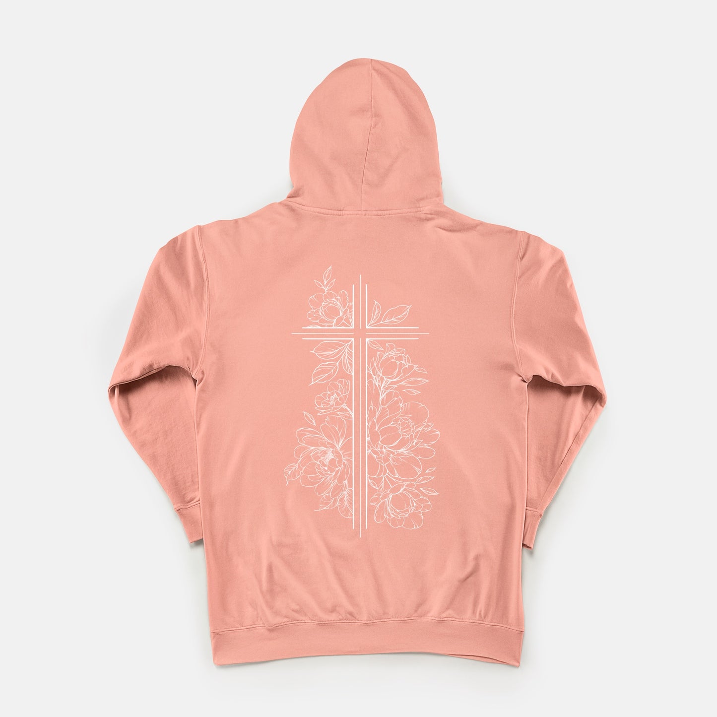 Blooming Cross | Lightweight Hoodie