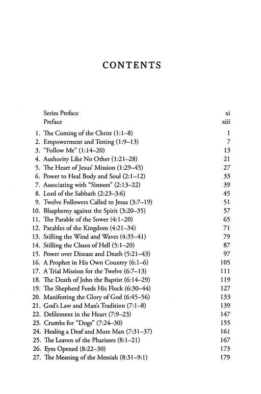 Mark: An Expositional Commentary