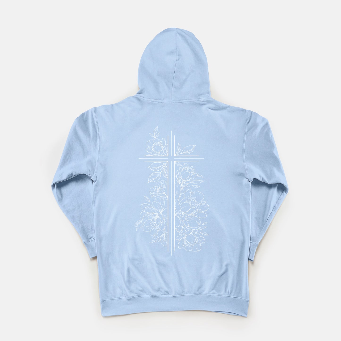 Blooming Cross | Lightweight Hoodie