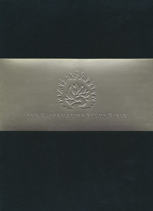 ESV Reformation Study Bible, 2015 Edition, Black Genuine Cowhide