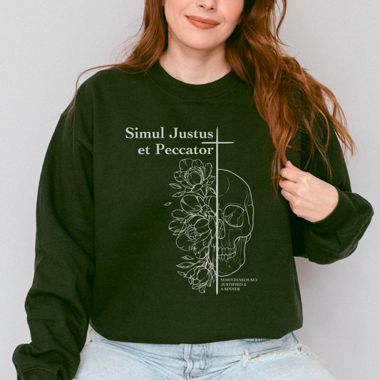 Simul Justus et Peccator |  Sweatshirt