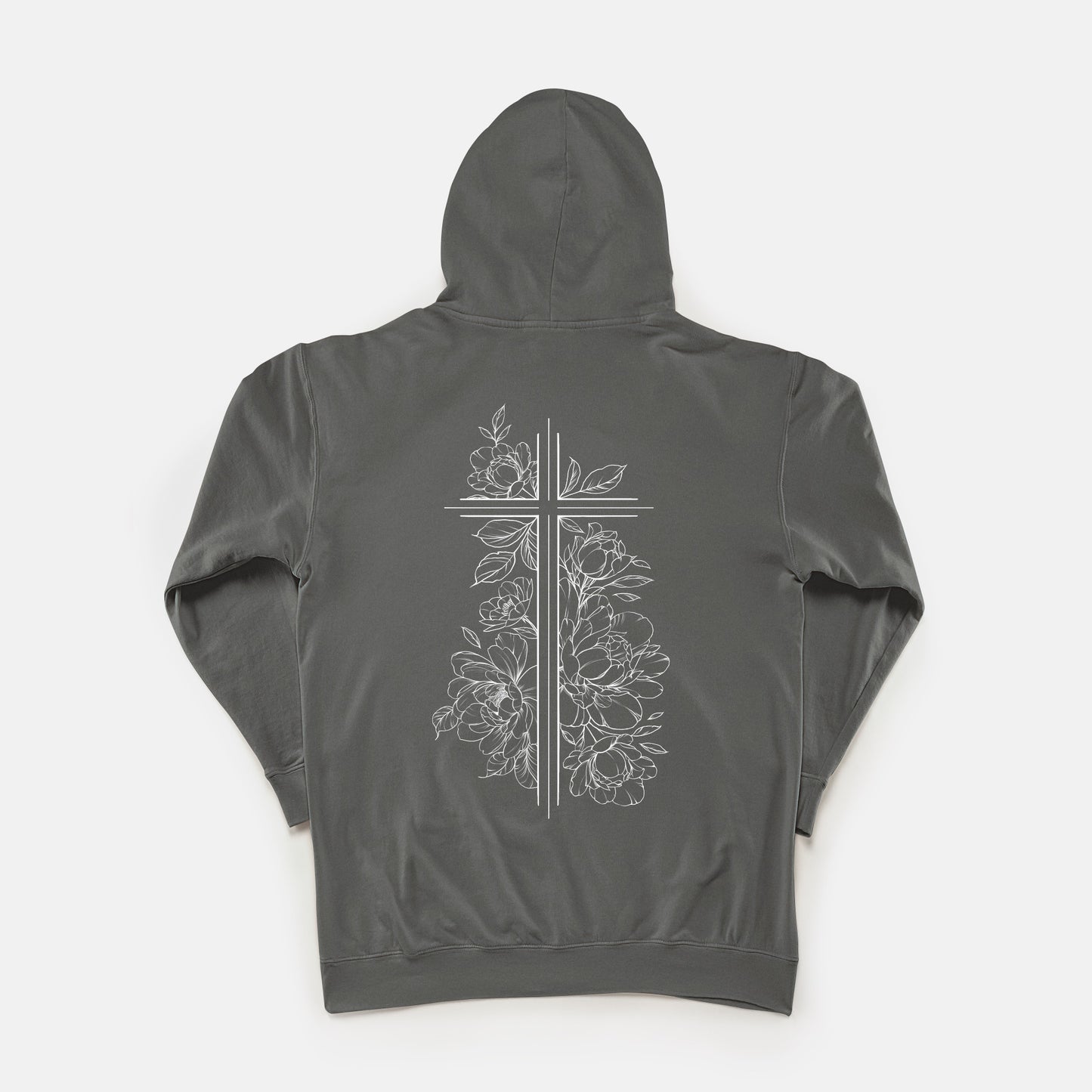 Blooming Cross | Lightweight Hoodie