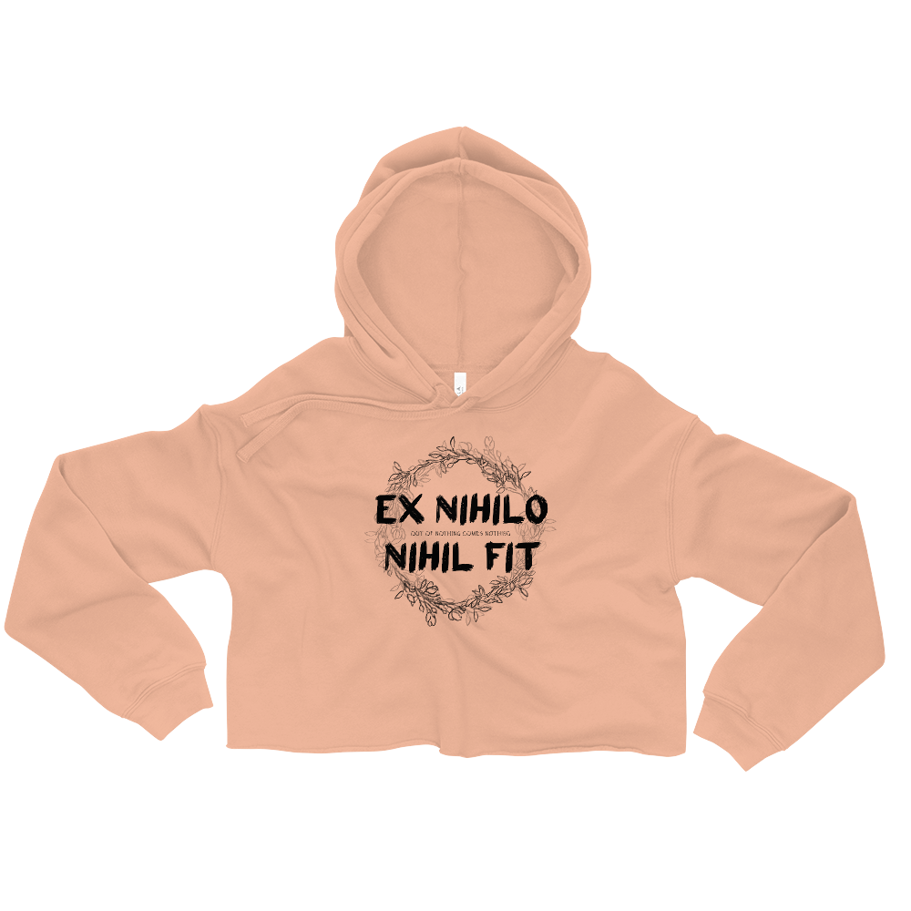 Ex Nihilo Nihil Fit | Crop Hoodie